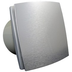 Wentylator łazienkowy z aluminiowym panelem i timerem na 12V do wilgotnych pomieszczeń Ø 150 mm