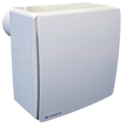 Wentylator łazienkowy z zaworem zwrotnym i wyłącznikiem czasowym, wysokociśnieniowy Ø 80 mm, poziomy